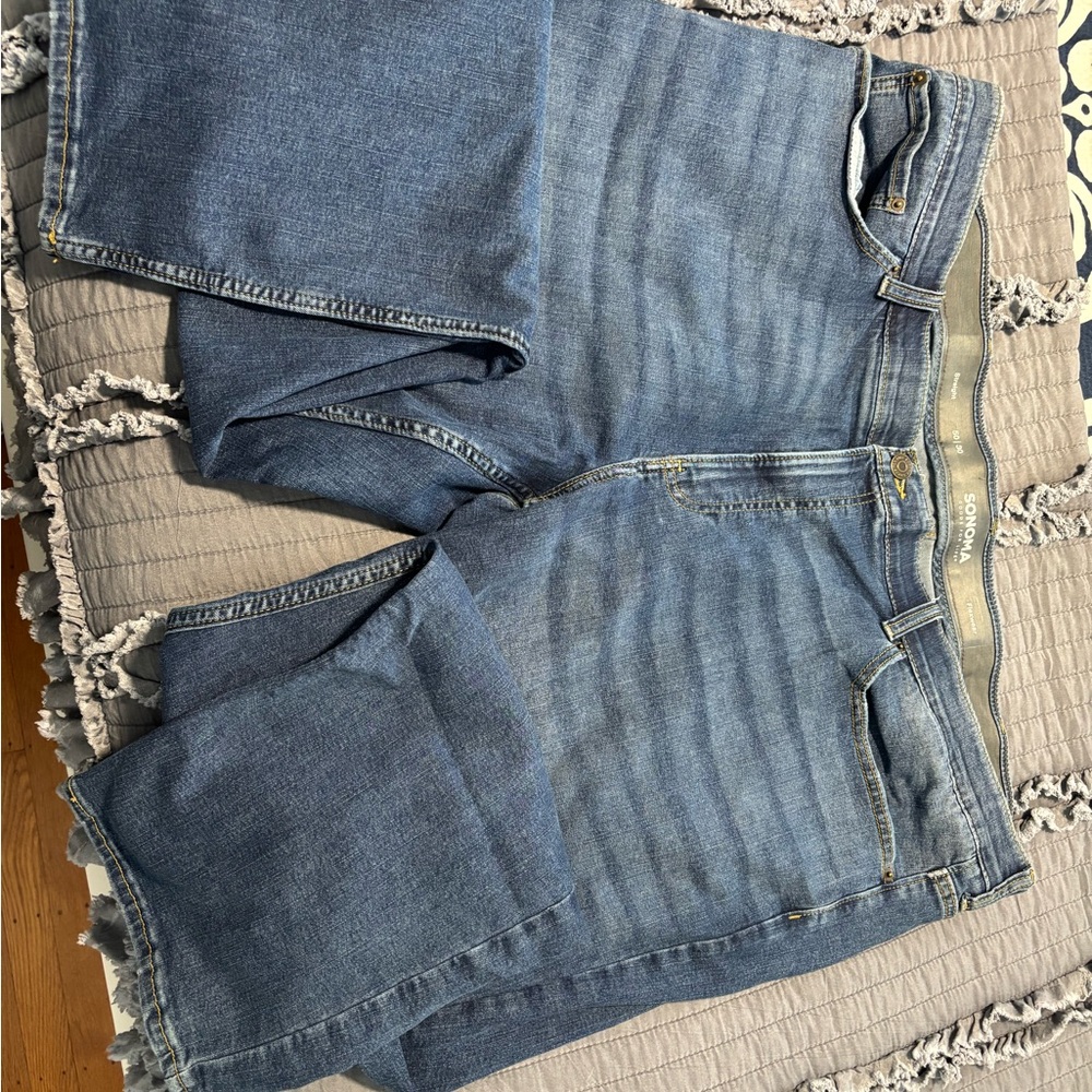 Sonoma Relaxed Fit Blue Jeans for Men - Picture 3 of 3